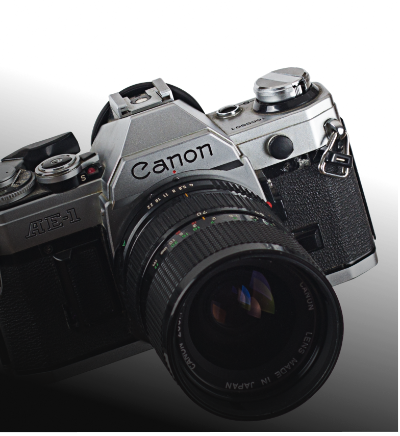 Canon Camera front view