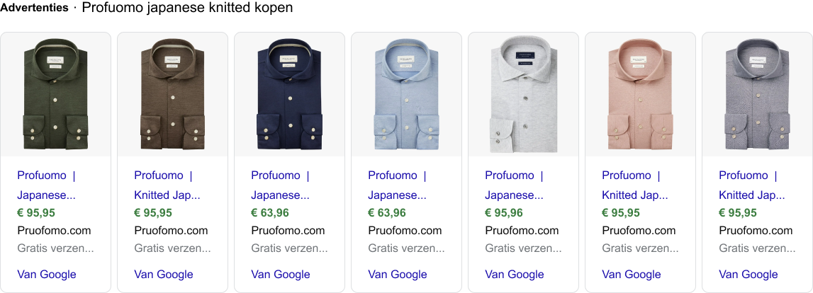 Multiple Google results from Japanese knitted shirts